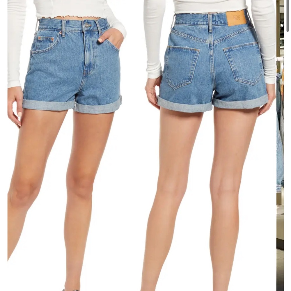 BDG cuffed mom shorts
